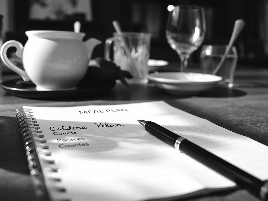 Handgeschriebener Plan